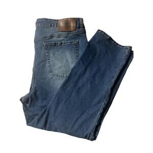 Frye  Wash Blue Jeans Women's Size 14 Cuffed Straight Leg  Size 14. BQ